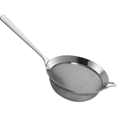 Piazza Edelstahl Sieb - 9cm - Küchenutensil zum Abseihen Piazza Edelstahl Sieb - 9cm - Küchenutensil zum Abseihen