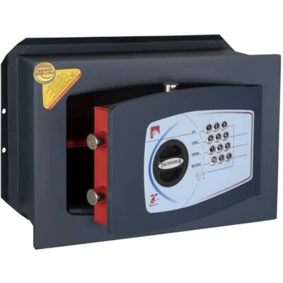 Sicurezza a muro Technomax GT/4LP - Serratura elettronica e chiave di emergenza Sicurezza a muro Technomax GT/4LP - Serratura elettronica e chiave di emergenza