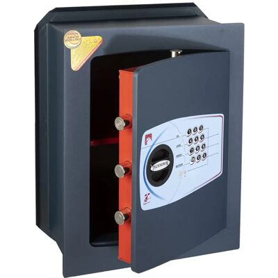 Sicurezza da Parete Technomax GT/5V - Serratura Elettronica - Acciaio 10mm Sicurezza da Parete Technomax GT/5V - Serratura Elettronica - Acciaio 10mm