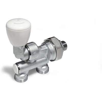 Válvula termostática Giacomini R304T - doble regulación - 3/4" Válvula termostática Giacomini R304T - doble regulación - 3/4"