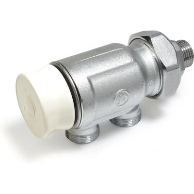 Válvula Giacomini R324N - Ajuste micrométrico - 1" - Sistema monotubo Válvula Giacomini R324N - Ajuste micrométrico - 1" - Sistema monotubo