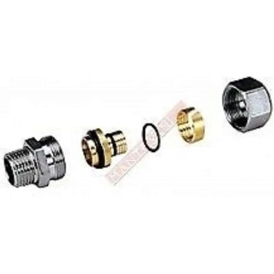 Giacomini R187MX048 - Raccordo filettato maschio 1/2" per tubi multistrato Giacomini R187MX048 - Raccordo filettato maschio 1/2" per tubi multistrato