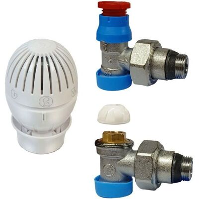 Kit de vanne thermostatique pour radiateur Giacomini R470A - Publicité Kit de vanne thermostatique pour radiateur Giacomini R470A - Publicité