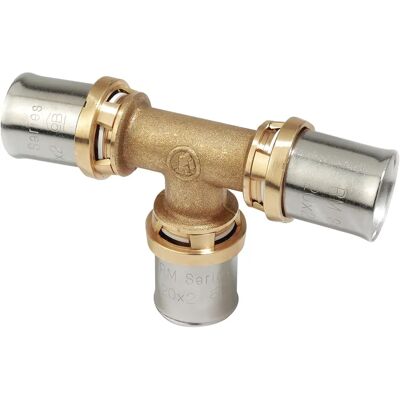 GIACOMINI - RM150Y007 - 20x2 - Tee a pressare GIACOMINI - RM150Y007 - 20x2 - Tee a pressare