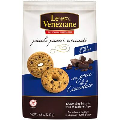 Biscotti senza glutine con gocce di cioccolato Le Veneziane - Biscuit Biscotti senza glutine con gocce di cioccolato Le Veneziane - Biscuit