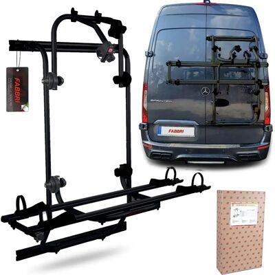 Porte-vélos Fabbri Van2 pour Mercedes Crafter Sprinter - Noir - Publicité Porte-vélos Fabbri Van2 pour Mercedes Crafter Sprinter - Noir - Publicité