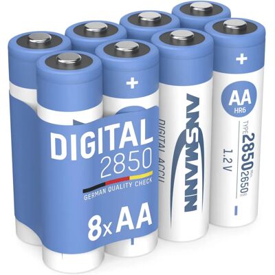 ANSMANN AA 2850mAh Rechargeable Batteries - AA 2850mAh - Batteries ANSMANN AA 2850mAh Rechargeable Batteries - AA 2850mAh - Batteries