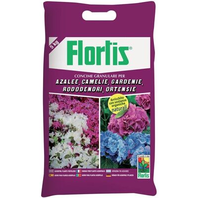 FLORTIS - Concime Azalee & Ortensie 5 Kg - Fertilizzante FLORTIS - Concime Azalee & Ortensie 5 Kg - Fertilizzante