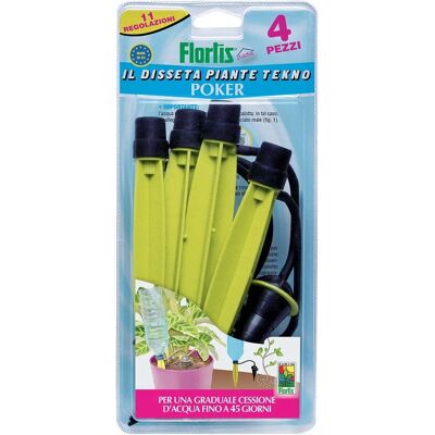 Sistema di Irrigazione a Goccia Flortis - 4 Pezzi Sistema di Irrigazione a Goccia Flortis - 4 Pezzi