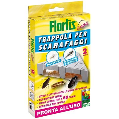 Trappola adesiva Flortis con funzione abbattente Trappola adesiva Flortis con funzione abbattente
