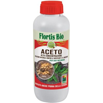 Flortis Acido acetico - Aceto liquido concentrato - 20% diserbante Flortis Acido acetico - Aceto liquido concentrato - 20% diserbante