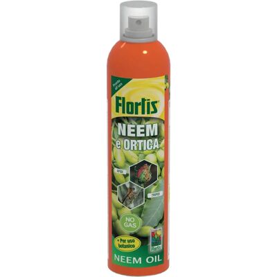 Flortis Spray di Neem e Ortica 250ml - Spray per Piante Flortis Spray di Neem e Ortica 250ml - Spray per Piante