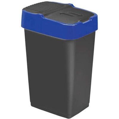 Plastiger Abfalleimer HEIDRUN 35L mit Schwingdeckel Plastiger Abfalleimer HEIDRUN 35L mit Schwingdeckel