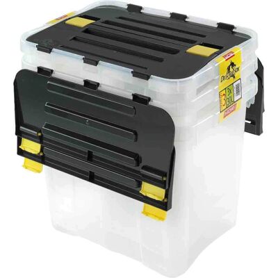 Heidrun Dragon Aufbewahrungsbox - 30L - Transparent Heidrun Dragon Aufbewahrungsbox - 30L - Transparent