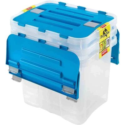 Heidrun Modell Dragon Aufbewahrungsboxen-Set - Kunststoff, Transparent Heidrun Modell Dragon Aufbewahrungsboxen-Set - Kunststoff, Transparent