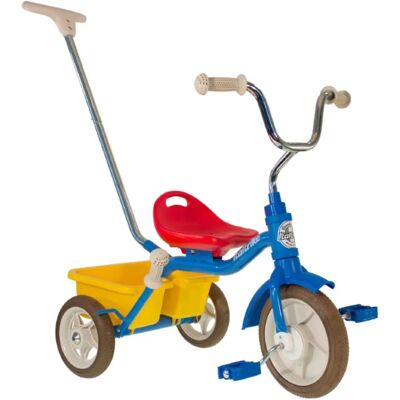 Tricycle Passager Colorama d'Italtrike - Junior, Bleu, Siège réglable - Publicité Tricycle Passager Colorama d'Italtrike - Junior, Bleu, Siège réglable - Publicité