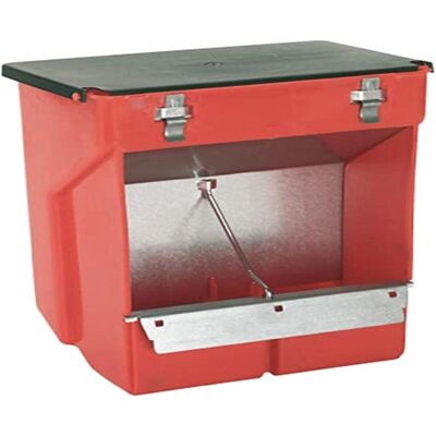 Mangiatoia Automatica Kerbl 74105 - Per Conigli, Plastica & Metallo, 2 Posti Mangiatoia Automatica Kerbl 74105 - Per Conigli, Plastica & Metallo, 2 Posti