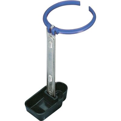 CILLI 8017075 Supporto bottiglia zincato con ciotola in PVC - Piccoli animali CILLI 8017075 Supporto bottiglia zincato con ciotola in PVC - Piccoli animali