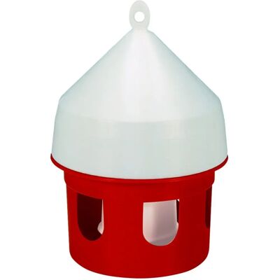 Kerbl Duva vattenbehållare - 5L, Röd & Vit - Fågelaccessoar Kerbl Duva vattenbehållare - 5L, Röd & Vit - Fågelaccessoar