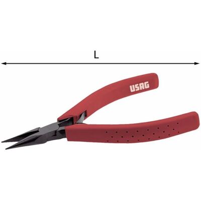USAG U00170001 017/1 Pliers - Medium-Curved, Short, Right-Handed USAG U00170001 017/1 Pliers - Medium-Curved, Short, Right-Handed