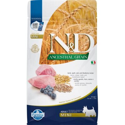 Cibo per cani mini agnello e mirtilli - Farmina Cibo per cani mini agnello e mirtilli - Farmina
