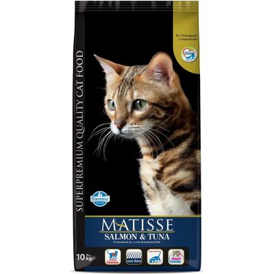 Cibo per Gatti Farmina Matisse Salmone Tonno - 10kg Cibo per Gatti Farmina Matisse Salmone Tonno - 10kg