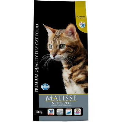 Farmina Matisse Gatto Adulto Sterilizzato - Dieta Equilibrata - 10 kg Farmina Matisse Gatto Adulto Sterilizzato - Dieta Equilibrata - 10 kg