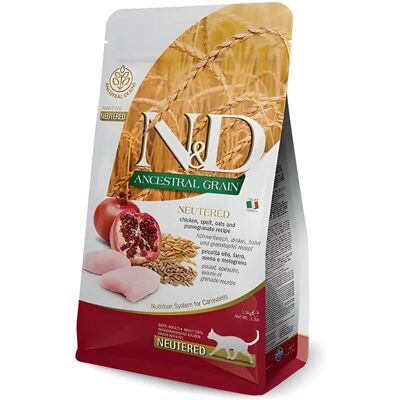 Nourriture pour chats Farmina N&D Grain Ancêtre Poulet Grenade - 1,5kg Nourriture pour chats Farmina N&D Grain Ancêtre Poulet Grenade - 1,5kg