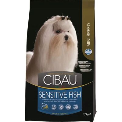 Cibo per cani Cibau Sensitive Mini con pesce e riso Cibo per cani Cibau Sensitive Mini con pesce e riso