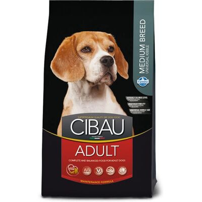 Cibau 12 kg Nourriture pour chiens riz et légumes - Publicité Cibau 12 kg Nourriture pour chiens riz et légumes - Publicité