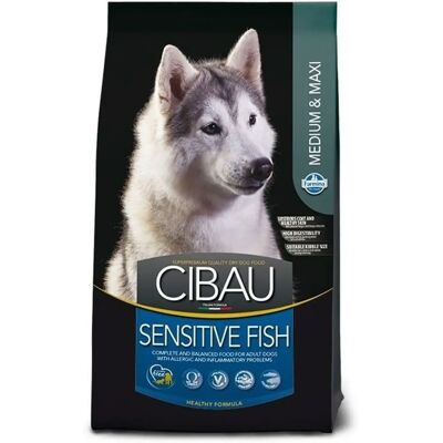 Farmina Cibau Sensitive Fish Medium/Maxi 12Kg - Kuiva koiranruoka Farmina Cibau Sensitive Fish Medium/Maxi 12Kg - Kuiva koiranruoka