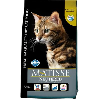 Farmina Matisse Gatto Adulto Sterilizzato - Pollo Riso - Cibo per Gatti Farmina Matisse Gatto Adulto Sterilizzato - Pollo Riso - Cibo per Gatti