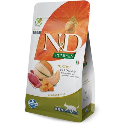 Cibo per gatti Farmina N&D Zucca Pato e Melone Adulto - Crocchette Cibo per gatti Farmina N&D Zucca Pato e Melone Adulto - Crocchette