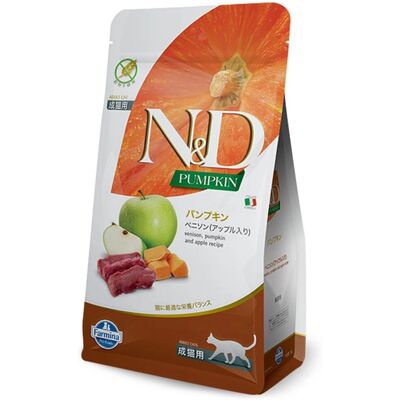Farmina N&D Dìndia Zucca Cervo Mela Adulto - Cibo secco per gatti Farmina N&D Dìndia Zucca Cervo Mela Adulto - Cibo secco per gatti