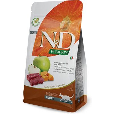 Farmina N&D Pumpkin Hjort och Äpple Kattsmat - Utan spannmål, Högt proteininnehåll Farmina N&D Pumpkin Hjort och Äpple Kattsmat - Utan spannmål, Högt proteininnehåll