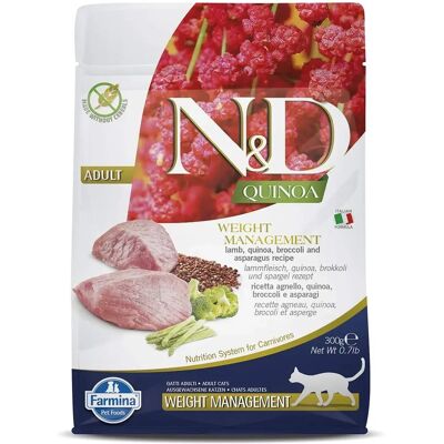 Comida para Gatos de Cordero, Quinoa y Brócoli - Control de Peso Comida para Gatos de Cordero, Quinoa y Brócoli - Control de Peso
