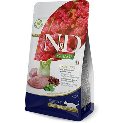 Farmina N&D Quinoa Digestion Katt torrfoder lamm - 1,5kg Farmina N&D Quinoa Digestion Katt torrfoder lamm - 1,5kg