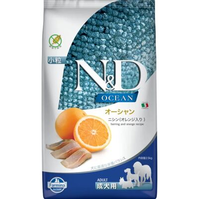 Farmina N&D Ocean Hering & Orange Adult Mini - Hundefutter Farmina N&D Ocean Hering & Orange Adult Mini - Hundefutter