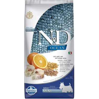 Farmina Nourriture Chien Ocean Faible Grain Mini Merluzzo - Publicité Farmina Nourriture Chien Ocean Faible Grain Mini Merluzzo - Publicité