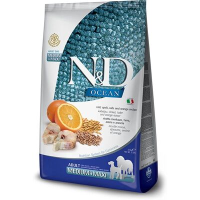 Nourriture pour chiens Farmina N&D Ocean 12kg - Poisson Nourriture pour chiens Farmina N&D Ocean 12kg - Poisson