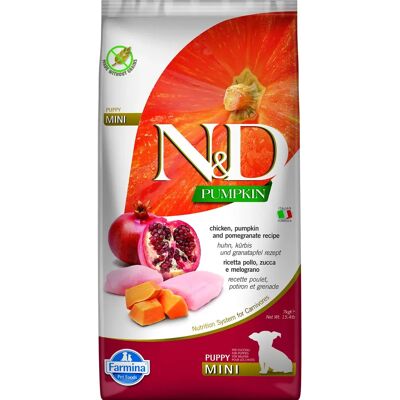 Farmina N&D Pompoen Mini Puppy Voeding Farmina N&D Pompoen Mini Puppy Voeding