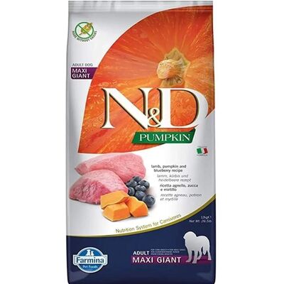 FARMINA N&D Citrouille Chien Adulte Gigant Maxi agneau & myrtilles - Nourriture pour chiens - Publicité FARMINA N&D Citrouille Chien Adulte Gigant Maxi agneau & myrtilles - Nourriture pour chiens - Publicité