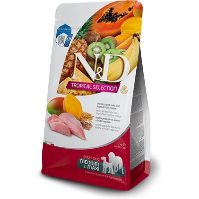 Nourriture pour chiens Farmina - Poulet et fruits - 10kg Nourriture pour chiens Farmina - Poulet et fruits - 10kg