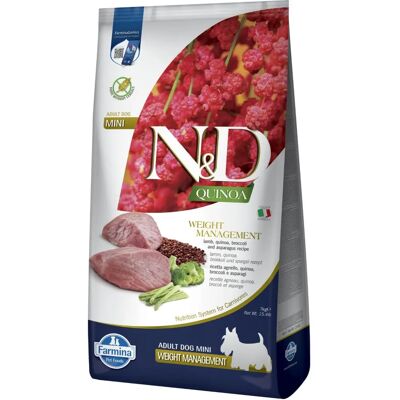 N&D Controllo del peso per cani adulti mini agnello e quinoa N&D Controllo del peso per cani adulti mini agnello e quinoa