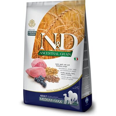Farmina N&D Oeroudelijk Graan Hondenvoer 2,5 kg Lam - Hondenvoeding Farmina N&D Oeroudelijk Graan Hondenvoer 2,5 kg Lam - Hondenvoeding