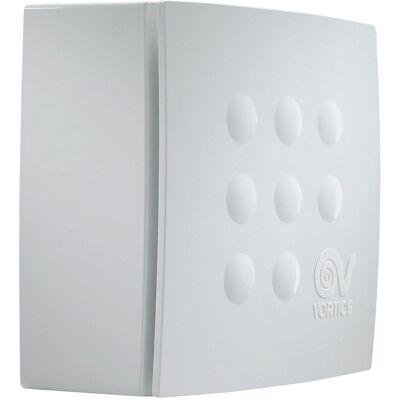 Ventilatore a Vite Vortice Quadro Micro 80 T AP Bianco 239 Ventilatore a Vite Vortice Quadro Micro 80 T AP Bianco 239