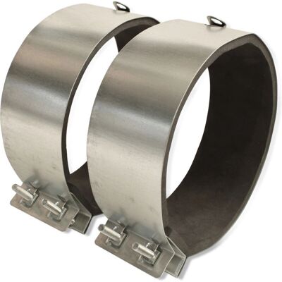 Vortice Pipe Clamps - Vibration Dampening - Steel NW 100-315 Vortice Pipe Clamps - Vibration Dampening - Steel NW 100-315