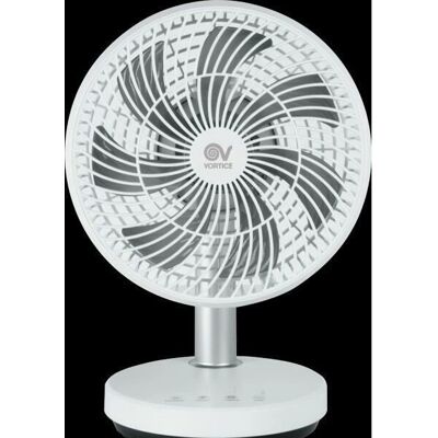 Ventilatore da tavolo Vortice Nordik Mio bianco con timer Ventilatore da tavolo Vortice Nordik Mio bianco con timer