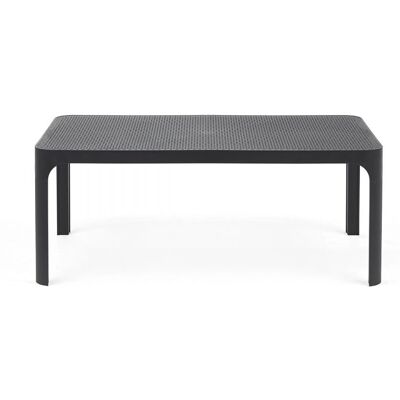 Mesa de café de fibra de vidrio Nardi Antracita - Diseño duradero para exteriores Mesa de café de fibra de vidrio Nardi Antracita - Diseño duradero para exteriores
