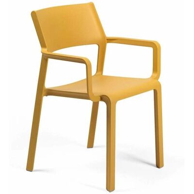 Silla de Jardín Amarilla Nardi Trill - Silla de Jardín Silla de Jardín Amarilla Nardi Trill - Silla de Jardín